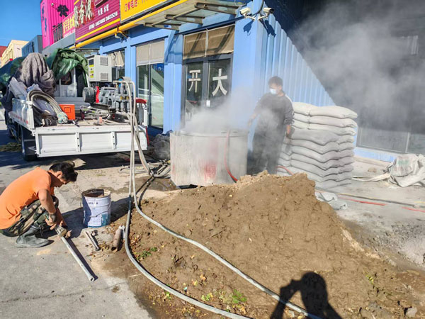 商城顶管注浆加固